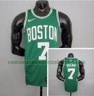 Camiseta Brown 7 Boston Celtics Edición de la ciudad del 75 aniversario de 2022 Verde Hombre