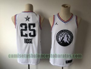 Camiseta Derrick Rose 25 All Star 2019 blanco Hombre