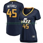 Camiseta Donovan Mitchell 45 Utah Jazz icon edition Armada Mujer