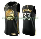 Camiseta James Wiseman 33 Golden State Warriors 2020-21 Golden Edition Swingman negro Hombre