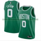 Camiseta Jayson Tatum 0 Boston Celtics 2020-21 Icon Edition Swingman verde Hombre