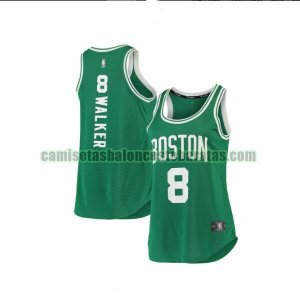 Camiseta Kemba Walker 8 Boston Celtics 2019-2020 icon edition Verde Mujer