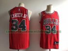 Camiseta Wendell Carter Jr. 34 Chicago Bulls Baloncesto rojo Hombre