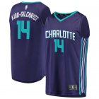 Camiseta Michael Kidd-Gilchrist 14 Charlotte Hornets 2019 Púrpura Hombre