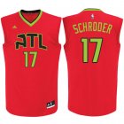 Camisetas NBA Dennis Schroder 17 atlanta hawks 2016-2017 roja