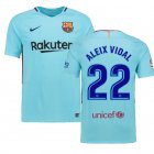 FC Barcelona Aleix Vidal segunda equipacion 2018