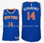 camiseta willy hernangomez 14 new york knicks 2016-2017 azul