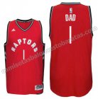 camisetas baloncesto dad logo 1 toronto raptors 2016 roja