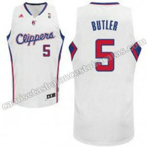 camiseta carom butter #5 los angeles clippers revolucion 30 blanca