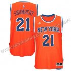 camiseta iman shumpert #21 new york knicks 2015 swingman naranja