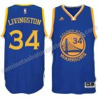 camiseta shaun livingston #34 golden state warriors 2014-2015 azul
