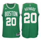 Camisa de baloncesto gordon hayward 20 2017-2018 boston celtics verde