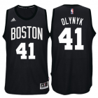 Camisa de baloncesto kelly olynyk 41 boston celtics moda negro