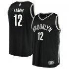 Camiseta Joe Harris 12 Brooklyn Nets 2019 Negro Hombre