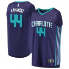 Camiseta Frank Kaminsky 44 Charlotte Hornets 2019 Púrpura Hombre