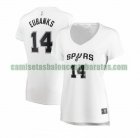 Camiseta DeMarre Carroll 14 San Antonio Spurs association edition Blanco Mujer