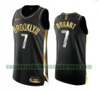 Camiseta Kevin Durant 7 Brooklyn Net 2020-21 Golden Edition Swingman negro Hombre