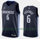 Camiseta Kristaps Porzingis 6 Dallas Mavericks 2020-21 Statement Edition Swingman azul marino Hombre
