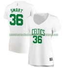 Camiseta Marcus Smart 36 Boston Celtics association edition Blanco Mujer