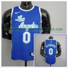 Camiseta NBA Westbrook 0 Los Angeles Lakers NBA Azul Hombre