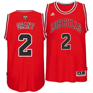 Camiseta NBA baloncesto Chicago Los Bulls 2016 Jerian Grant 2 Roja