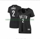 Camiseta Taurean Prince 2 Brooklyn Nets statement edition Negro Mujer