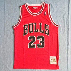 Camisetas Michael Jordan 23 1997-98 Chicago Bulls Roja
