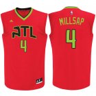 Camisetas NBA Paul Millsap 4 atlanta hawks 2016-2017 roja