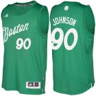 Camisetas NBA baloncesto Boston Celtics 2016 Amir Johnson 90 Verde
