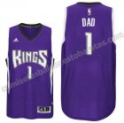camisetas basekt dad logo 1 sacramento kings 2016 purpura