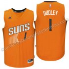 camiseta jared dudley 1 phoenix suns 2016 naranja