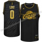 camiseta baloncesto kevin love #0 cleveland cavaliers moda negro