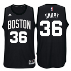 Camisa de baloncesto marcus smart 36 boston celtics moda negro