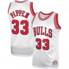 Camiseta Scottie Pippen 33 Chicago Bulls 2019 Blanco Hombre