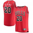 Camiseta Rawle Alkins 20 Chicago Bulls 2019 Rojo Hombre