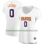 Camiseta Jalen Lecque 0 Phoenix Suns association edition Blanco Mujer