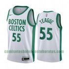 Camiseta Jeff Teague 55 Boston Celtics 2020-21 City Edition Blanco Hombre