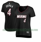 Camiseta KZ Okpala 4 Miami Heat icon edition Negro Mujer
