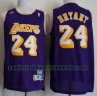 Camiseta Kobe Bryant 24 Los Angeles Lakers Baloncesto Púrpura Hombre