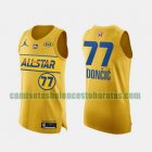 Camiseta Luka Doncic 77 All Star 2021 oro Hombre