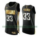 Camiseta Myles Turner 33 Indiana Pacers 2020-21 Golden Edition Swingman negro Hombre