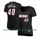 Camiseta Udonis Haslem 40 Miami Heat icon edition Negro Mujer