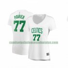 Camiseta Vincent Poirier 77 Boston Celtics association edition Blanco Mujer