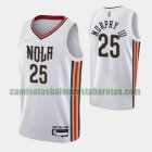 Camiseta trey murphy iii 25 New Orleans Pelicans 2022 75 aniversario edición de la ciudad blanco Hombre