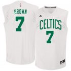 Camisetas NBA baloncesto Boston Celtics 2016 Jaylen Brown 7 Blanca