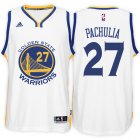 camiseta NBA Pachulia Número 27 golden state warriors 2016-2017 Blanc