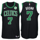 camiseta NBA jaylen brown 7 2017-18 boston celtics negro