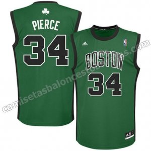 camisetas de alterno paul pierce #34 boston celtics verde