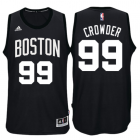 Camisa de baloncesto jae crowder 99 boston celtics moda negro