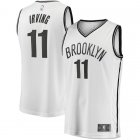 Camiseta Kyrie Irving 11 Brooklyn Nets 2019 Blanco Hombre